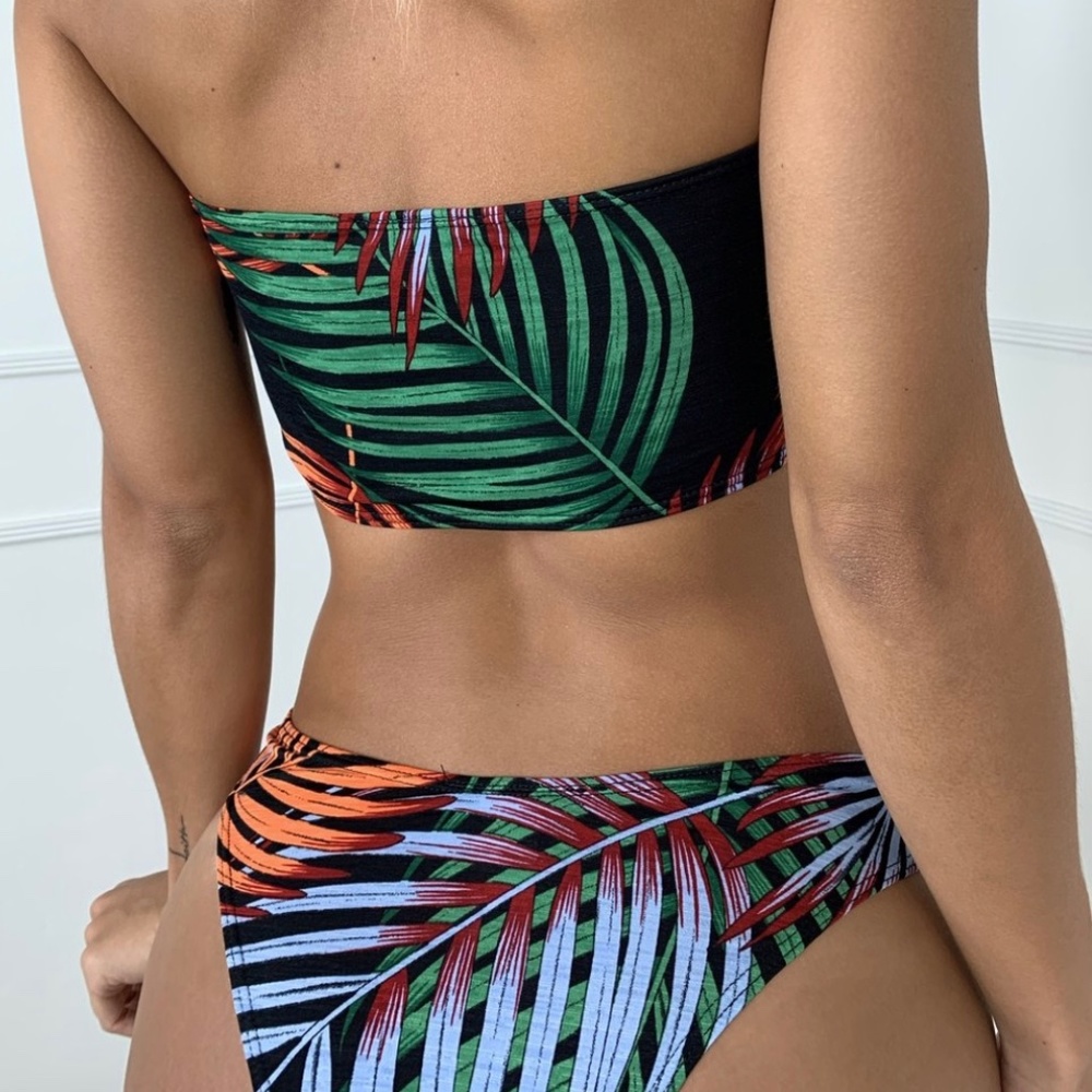 TROPICAL PRINT BIKINI - Picture 5 of 7